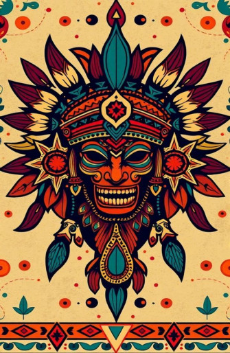 Tribal Gear Wallpaper