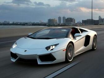 Lamborghini Aventador Lp700 Roadster Silver Supercar R Wallpaper
