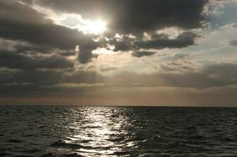 Scenery Simple Waves Cloudy Sky Tramonto Sonnenuntergang HD Wallpaper