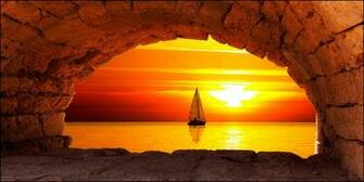 Sailing At Sunrise Jpg