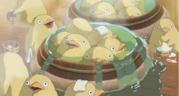 Duck Bath From Spirited Away HD Wallpaper