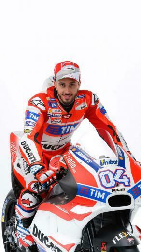 Andrea Dovizioso iPhone Wallpaper 3d