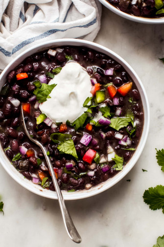 Enjoy The Deliciously Hearty Flavors Of Homemade Black Bean Wallpaper