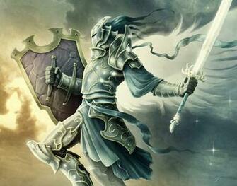Angel Fighting Wallpaper Metal Fantasy Heavy