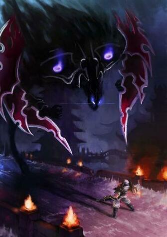 Zed And Nocturne Wallpaper Vs By Racoonwolf