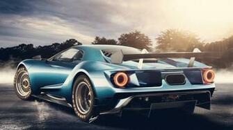 Ford Gt Concept Car HD Desktop Wallpaper Cool Image