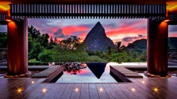 Hotel Chocolate St Lucia HD Wallpaper