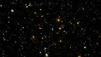 Wallpaper Field Hubble Ultra Deep Cosmos Photo On The