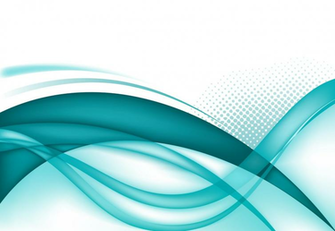Teal Swirl Background Empowered For Life