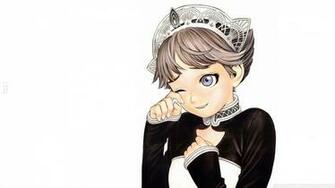 Anime Maid Drawing Wallpaper