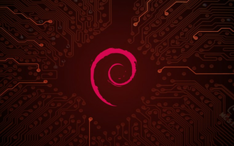 Circuit Debian Wallpaper Logos