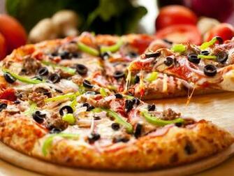 Food Delicious Pizza Wallpaper HD Wallpapermine
