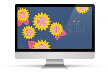 May Calendar Wallpaper Sarah Hearts