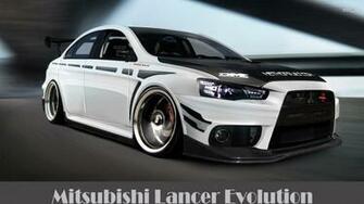 Mitsubishi Lancer Evolution X Wallpaper