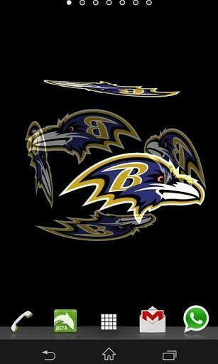 Bigger 3d Baltimore Ravens Wallpaper For Android Screenshot