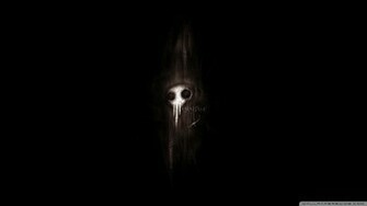 Monster Skull Black Wallpaper