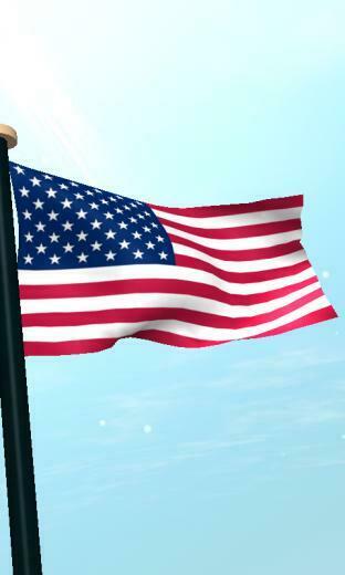Us Flag 3d Live Wallpaper Android Apps On Google Play