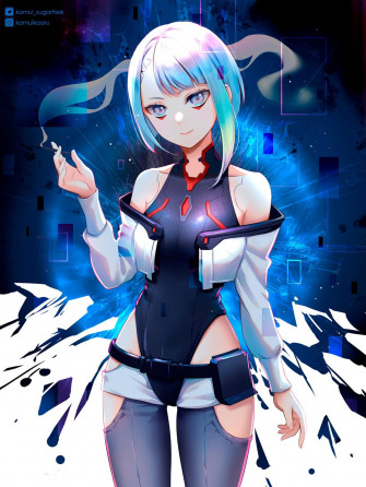 Lucy Fan Art By Kamui R Edgerunners
