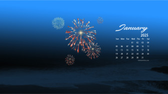 Summer Calendar Wallpaper 4k UHD