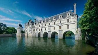 Chenonceau Fond Ecran Chateau Castle Wallpaper France Loire HD