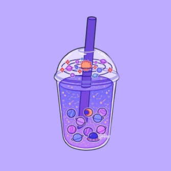 Galaxy Boba Wallpaper