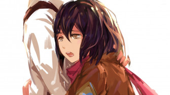 Mikasa Ackerman From Attack On Titan Wallpaper