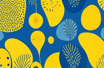 Yellow And Blue Wallpaper