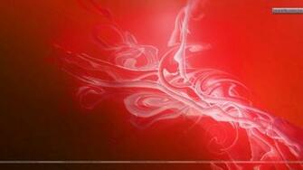 White Fog On Red Velvet Aqua Wallpaper