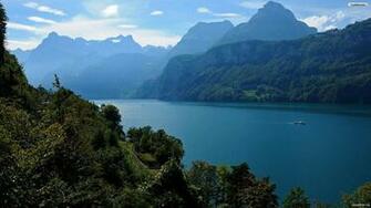 Youwall Beautiful Mountain Lake Wallpaper