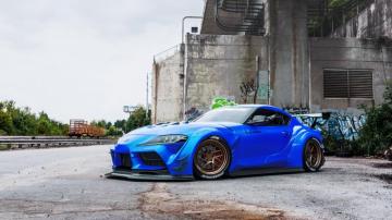 Toyota Supra A90 HD Wallpaper Background Image