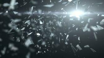 Broken Glass Shattered Crack Abstract Window Bokeh Pattern