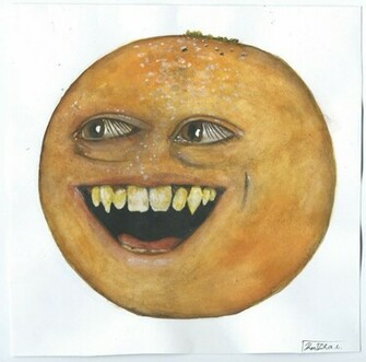 Annoying Orange Painting