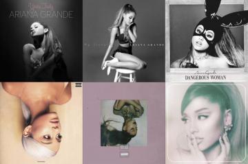 Pop Crave On In Ariana Grande Album Cover