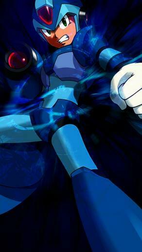 Megaman Defeated iPhone Wallpaper