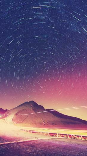 Starry Night iPhone Wallpaper