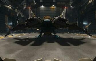 Wallpaper Station Hangar Starship Star Citizen Gladius Image