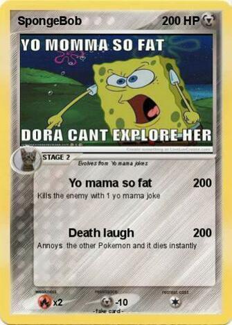 Spongebob Funny Yo Mama Jokes Quotesclub