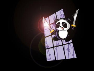 Ninja Panda Wallpaper V2 By Domnx