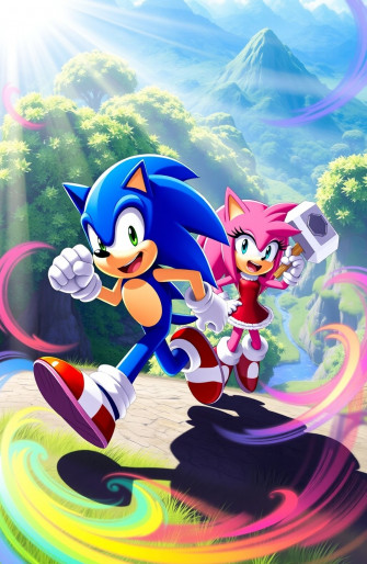 Sonic And Amy Wallpaper
