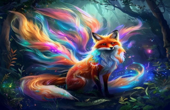 Nine Tailed Fox Wallpaper