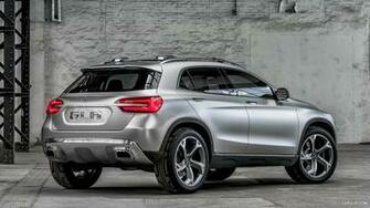 Mercedes Benz Gla Concept Rear HD Wallpaper