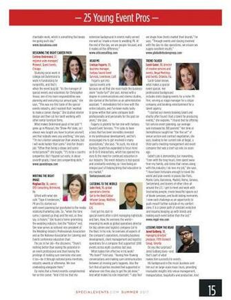Angela Proffitt Feature Special Events Magazine