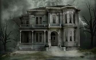 Haunted House Halloween Wallpaper