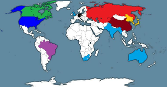World Map The Vg Almost Colorless By Johnnyotgs