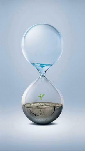 Hourglass Earth Water iPhone Plus HD Wallpaper Ipod