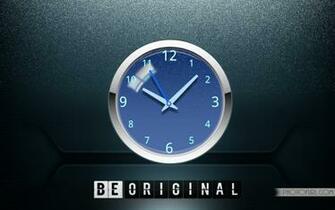 Digital Wallpaper And Christmas Clock Desktop Background Computer