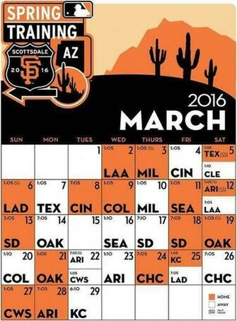 Sf Giants Schedule Wallpaper