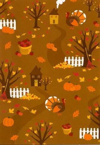Thanksgiving Card With Image Fall Wallpaper
