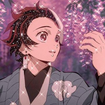 Tanjiro Kamado Cute Anime Wallpaper Pastel Pink Aesthetic