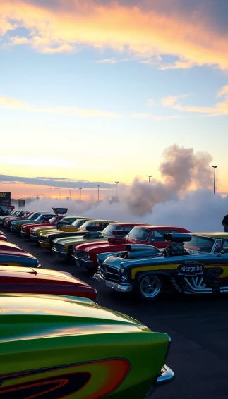Drag Racing Cars Wallpaper